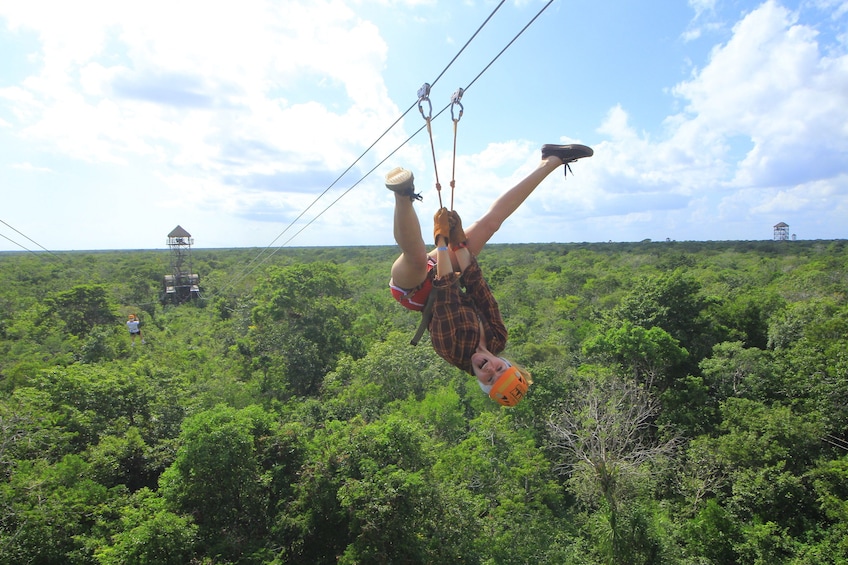 Snorkel Xtreme: Snorkeling, Zip-lining, rappelling and lunch