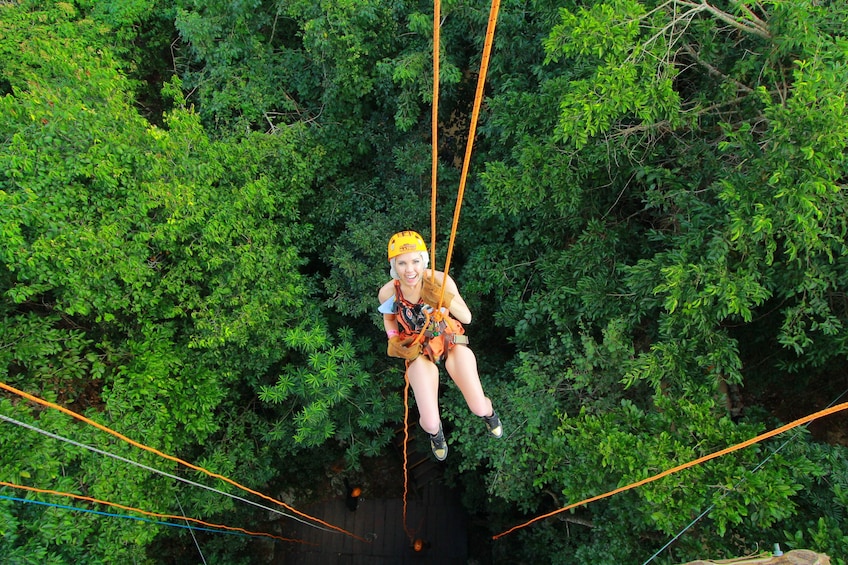 Snorkel Xtreme: Snorkeling, Zip-lining, rappelling and lunch