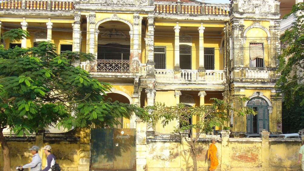 A classical older building in Phnom Penh
