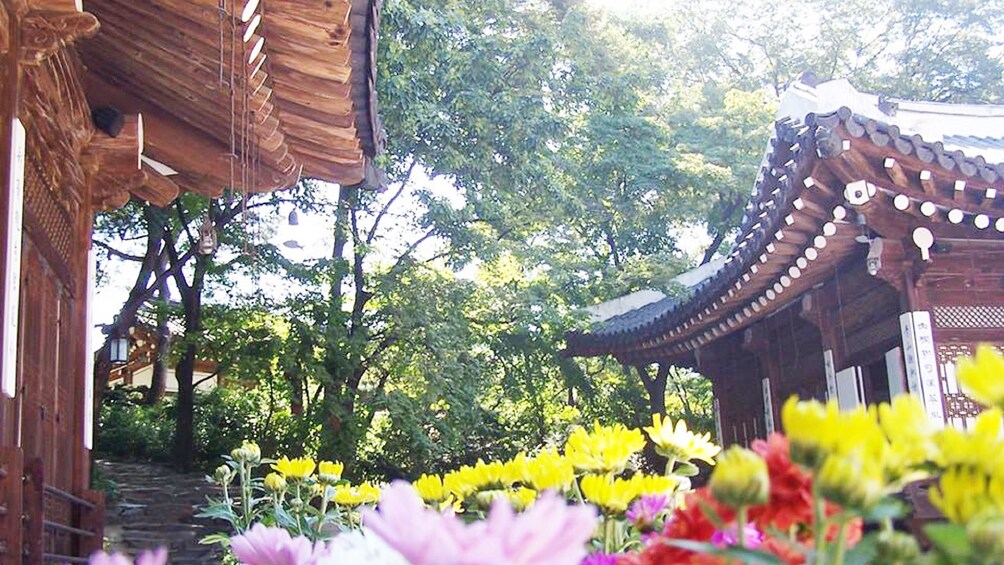 Show item 2 of 5. Gorgeous view of the Korea House in Seoul on a sunny day