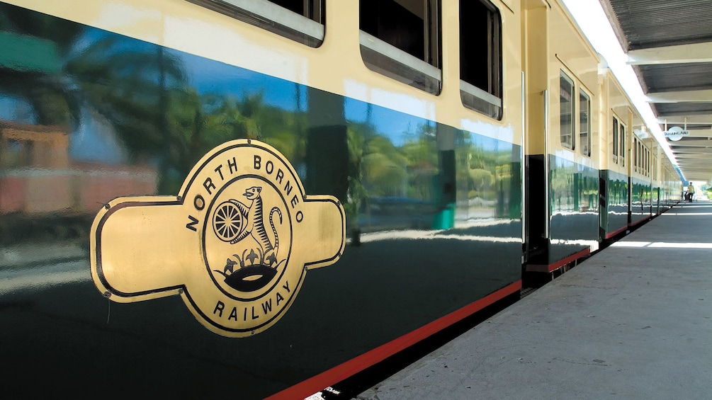 Show item 5 of 5. close up of Train in Kota Kinabalu