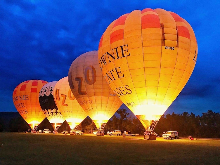 Show item 4 of 9. Yarra Valley Sunrise Hot Air Balloon Flight
