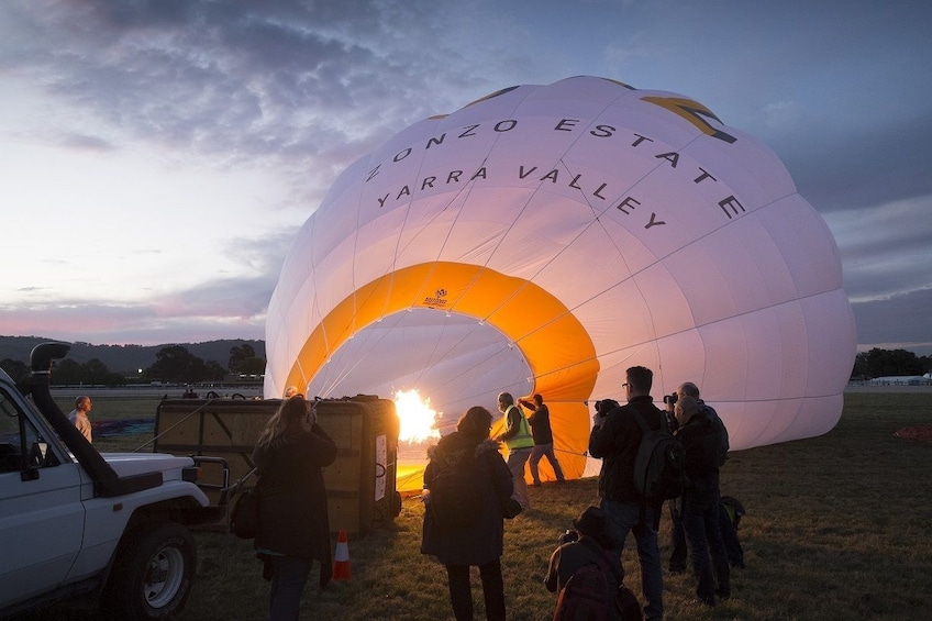 Yarra Valley Sunrise Hot Air Balloon Flight