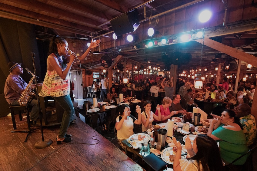 All You Can Eat BBQ Dinner Show at Tropical Isle with Cruise