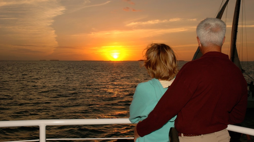 Commotion on the Ocean Sunset Sail