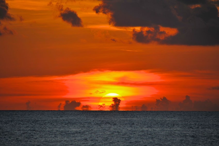 Commotion on the Ocean Sunset Sail