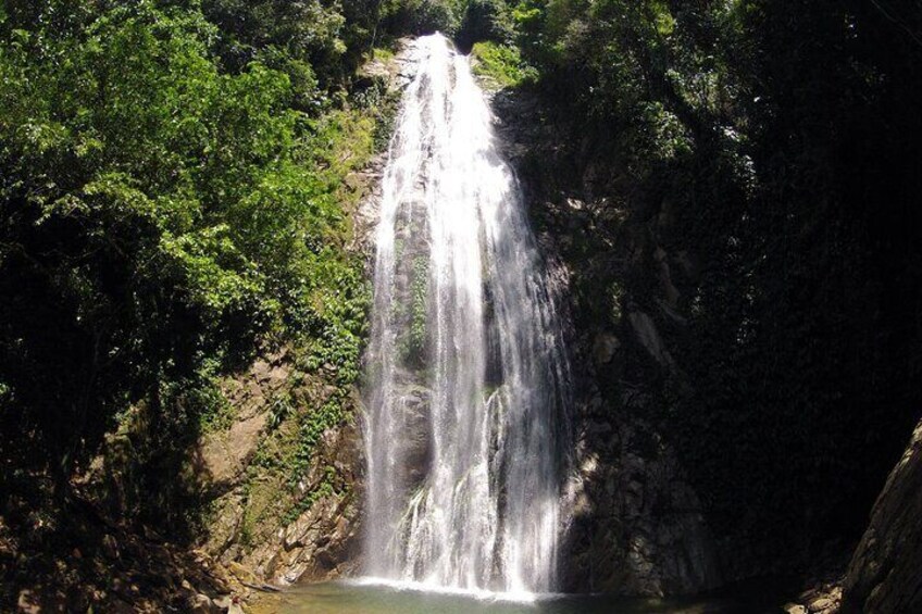 Canyoning El Tagual Waterfall 85 meters