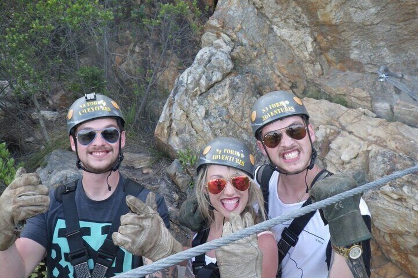 Zip-lining in Cape Town - Based at the Foot of the Table Mountain Reserve