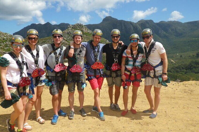 Zip-lining in Cape Town - Based at the Foot of the Table Mountain Reserve