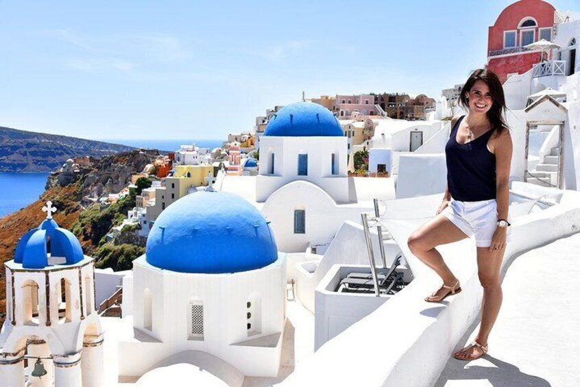 Santorini 1 Photo Tour Session with Your Personal Photographer