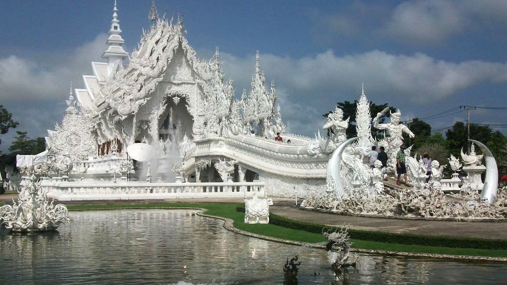 White temple in Chiang Mai