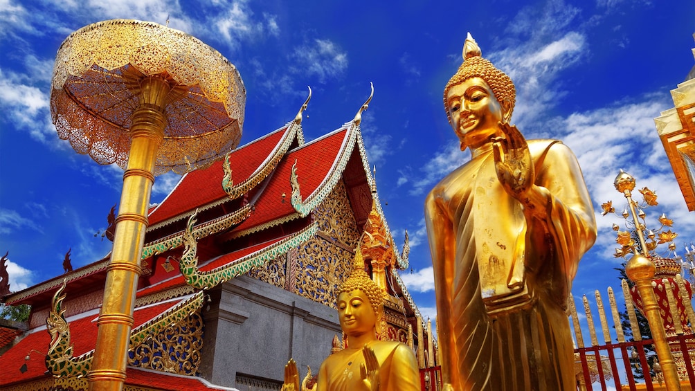 Ornate temple in Chiang Mai