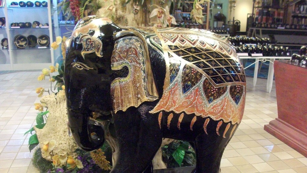 Elephant statue in Chiang Mai