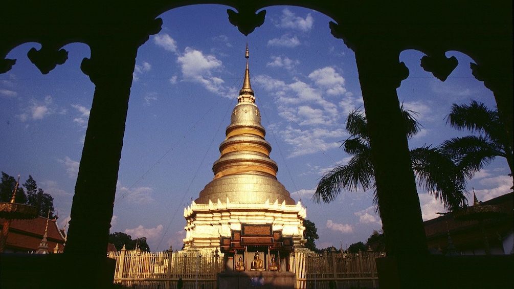 golden building in chiang mai