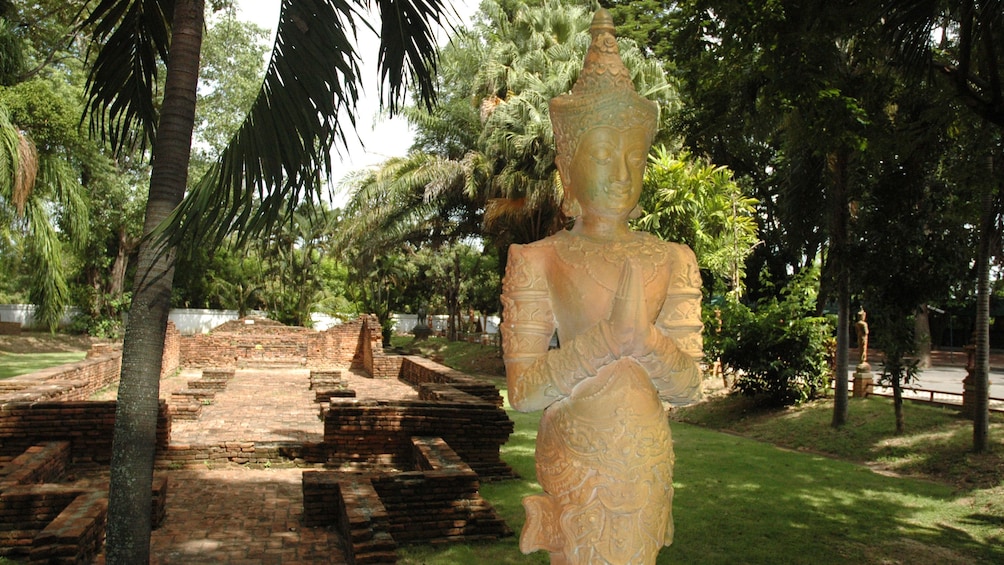 statue in garden in Chiang Mai