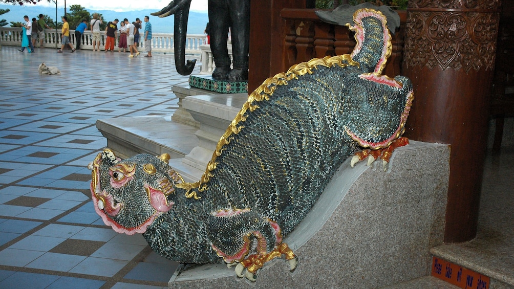 Dragon statue in Chiang Mai