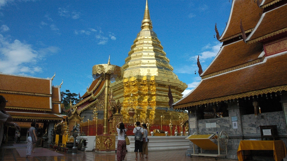 Golden building in Chiang Mai