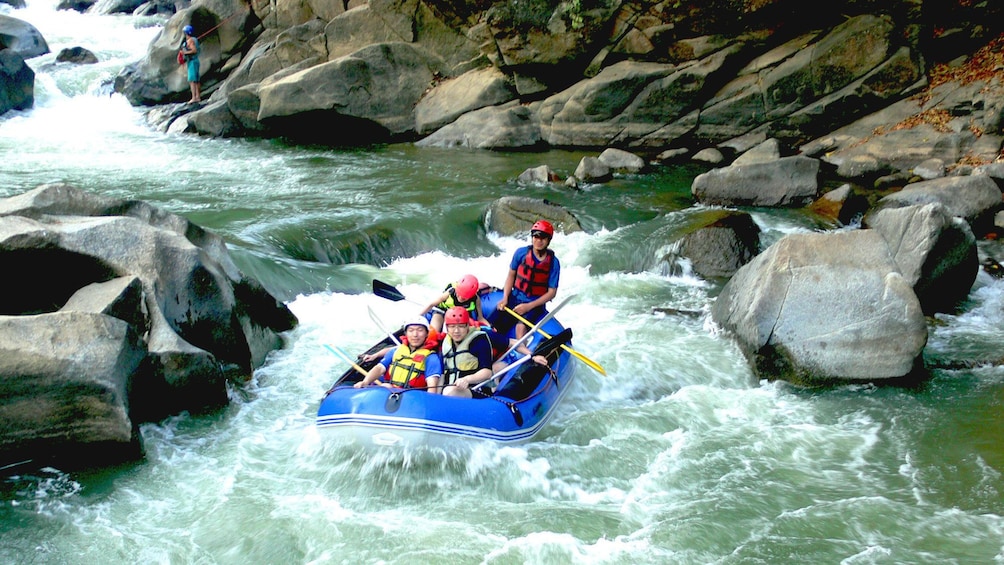 Rafting on river in Chiang Mai