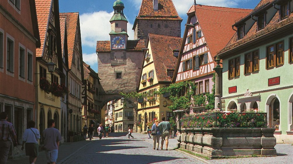 streets of Rothenburg, Germany