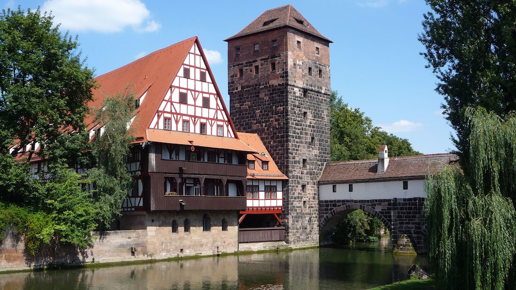 Historic mill in Nuremburg, Germany