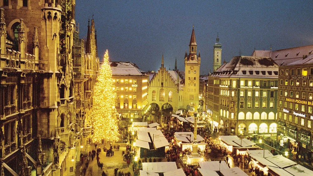 Munich during Christmas