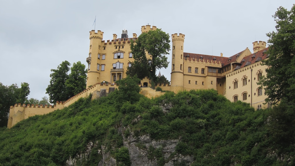 Castle walls of Neuschwanstein