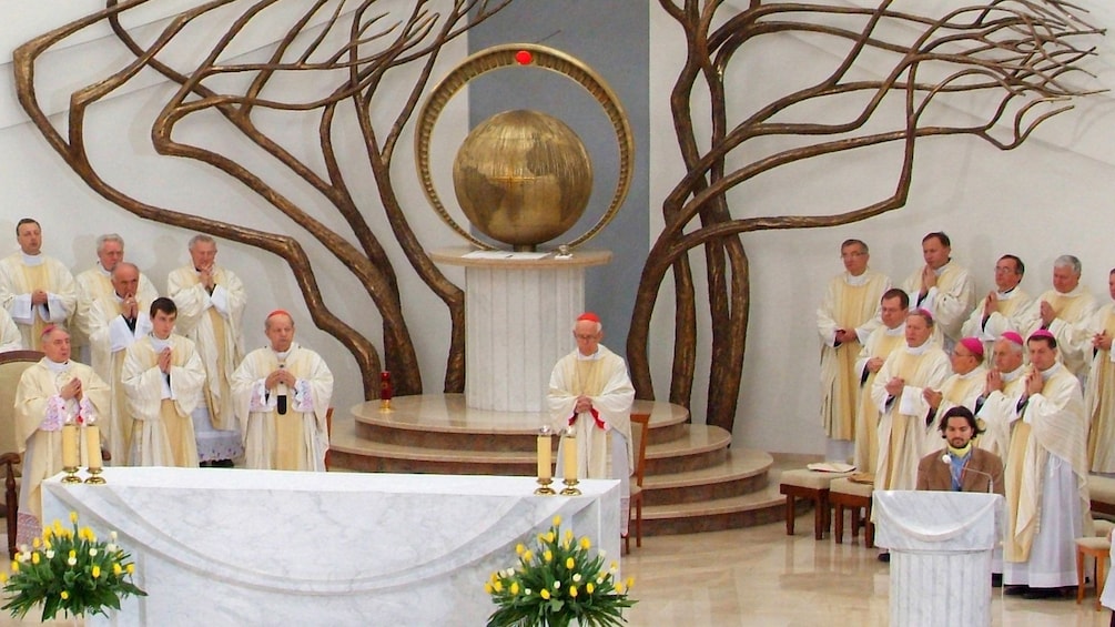 Mass on the John Paul II Half-Day Tour in Poland