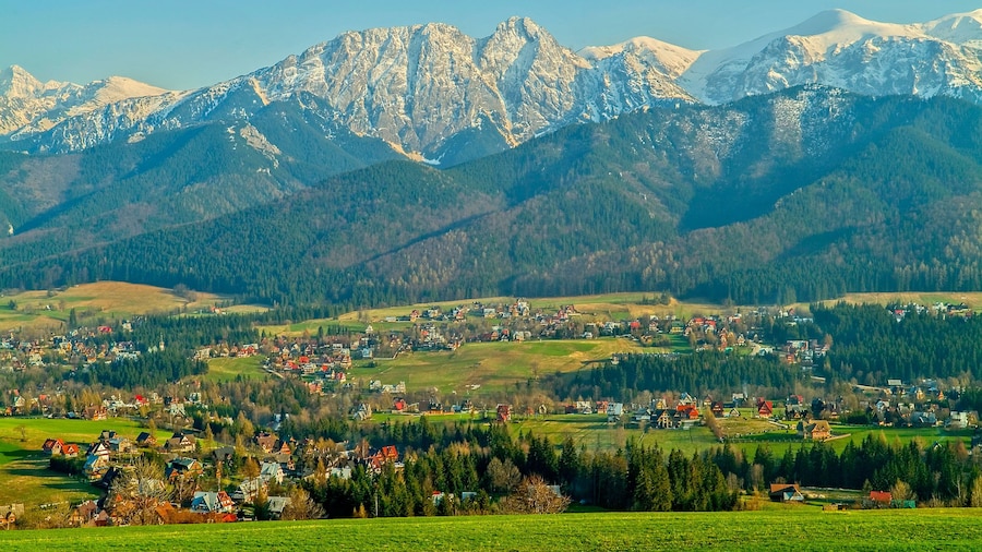 Stunning view of Zakopane