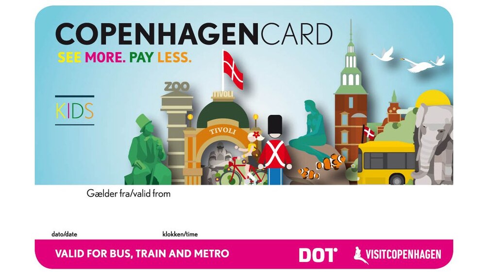 The activity Copenhagen Card child