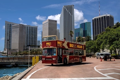 Tour in autobus a due piani all'aperto hop-on hop-off di Miami