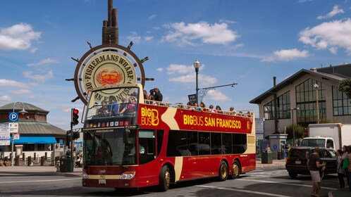 Hop-on, hop-off Big Bus-tour door San Francisco