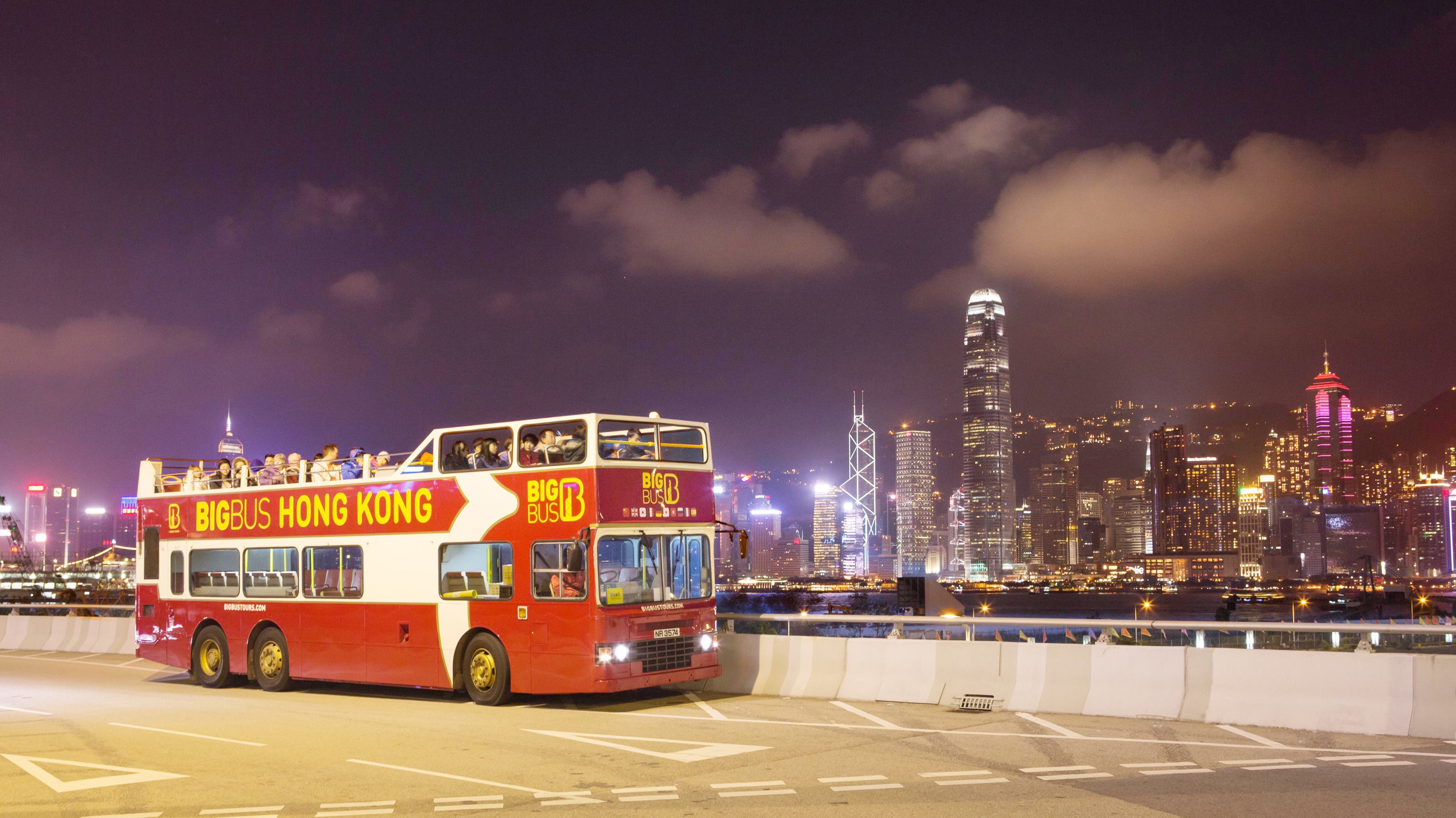 Hong Kong Big Bus Panoramic Night Tour