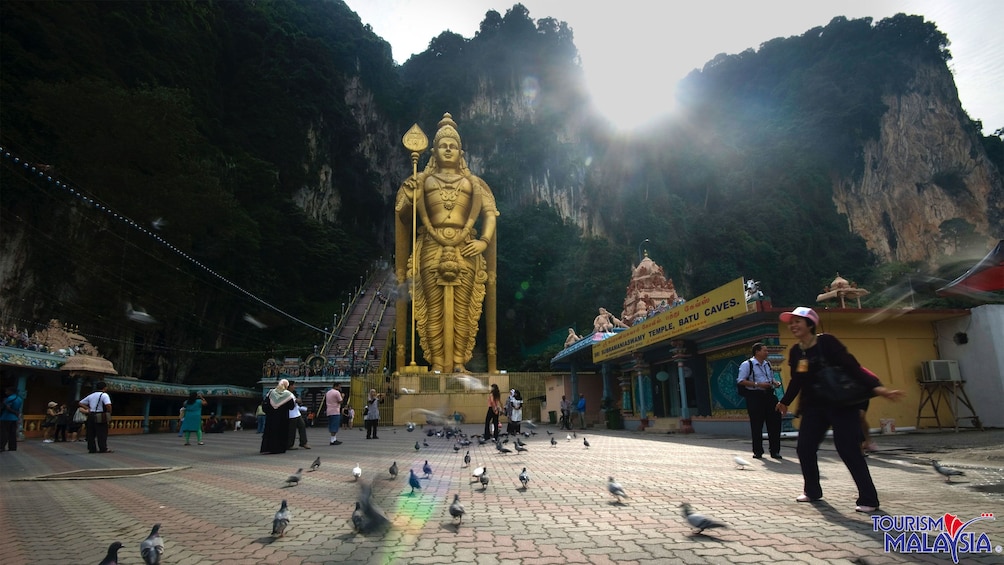 golden statue in kuala lumpur