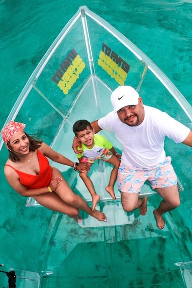 Clearboat Cancun : Glassbottom boat