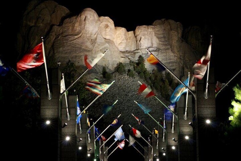 Mount Rushmore Night Ceremony