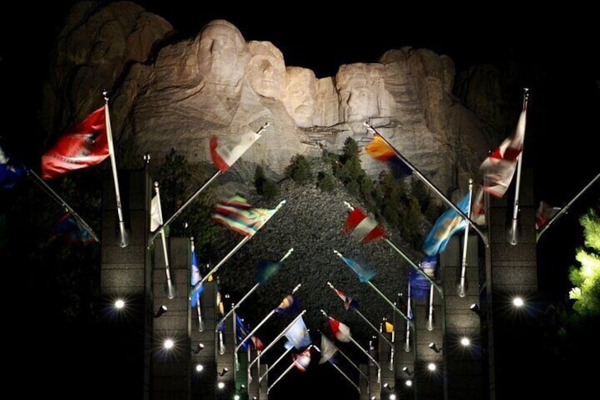 Mount Rushmore Night Ceremony