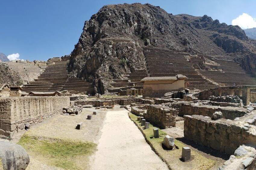 Ollantaytambo archaeological site.