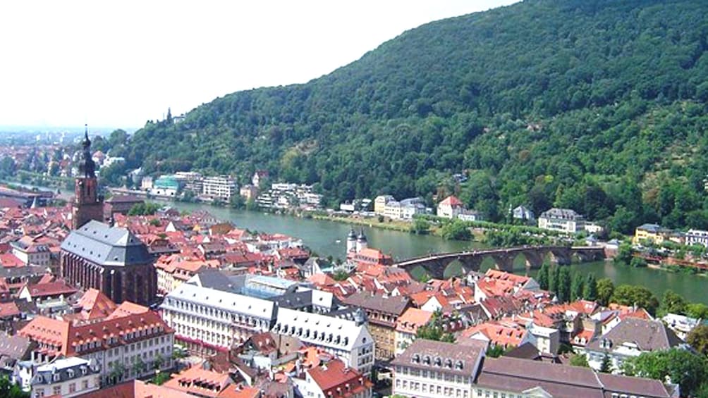 city view in Frankfurt