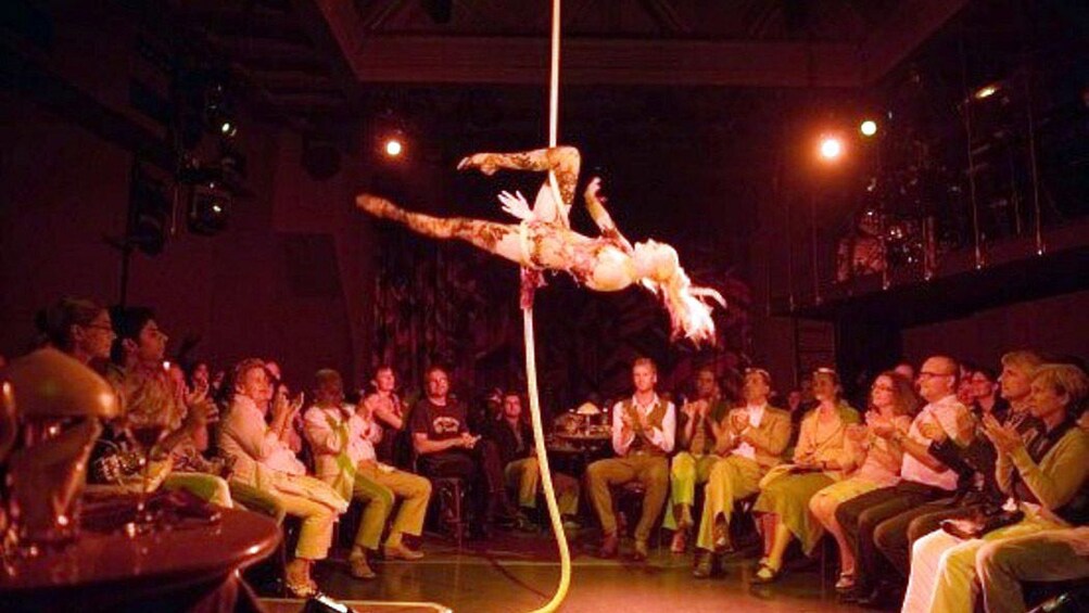 Öppna foto 5 av 5. Aerial performer in Frankfurt