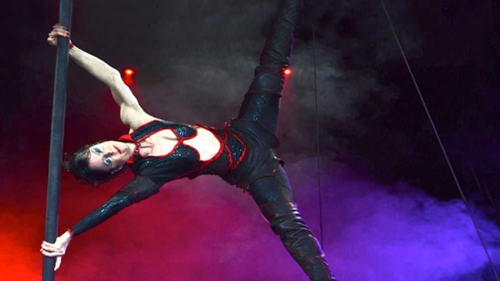 Öppna foto 1 av 5. Aerial performer in Frankfurt
