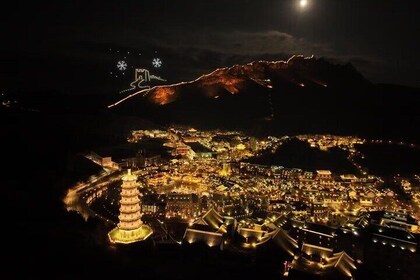 北京古貝水城及西馬塔伊大牆夜遊