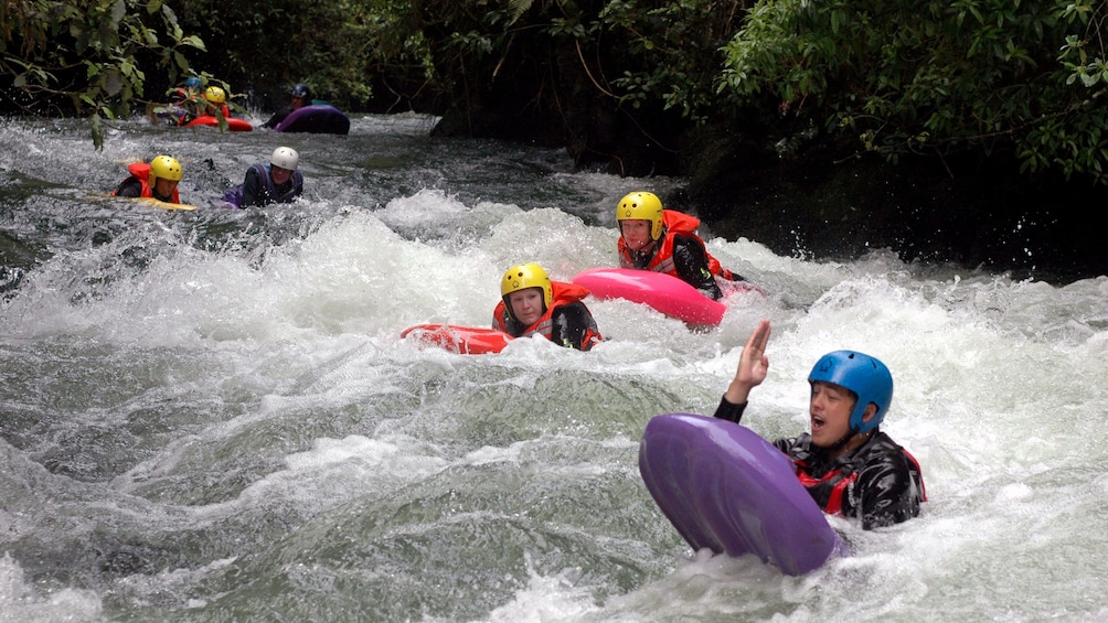 Sledge the Kaituna River Sledging in Rotorua