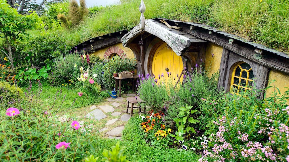 Show item 5 of 10. Hobbit house from the movies in New Zealand