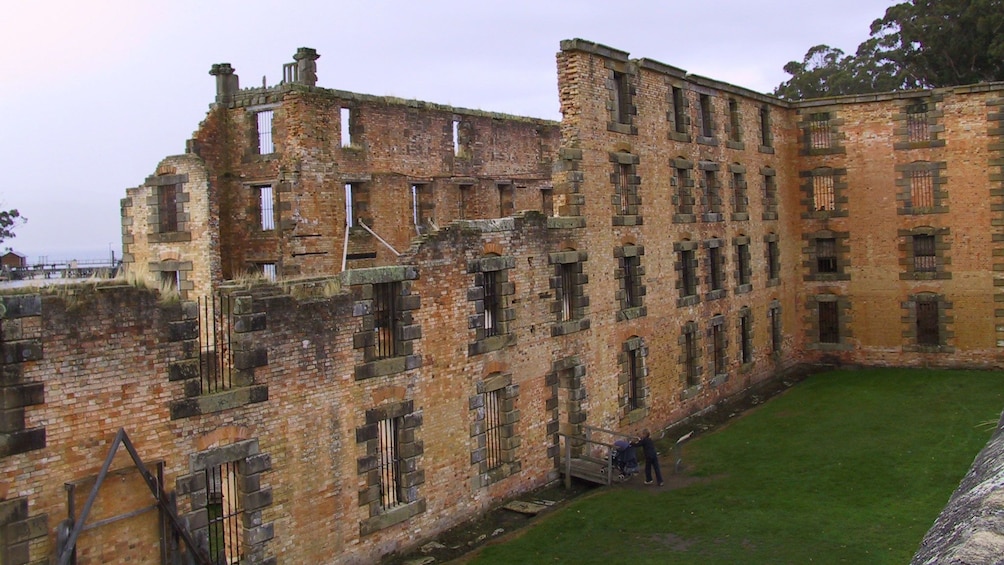 Show item 3 of 6. Zoomed in view of Grand Port Arthur in Hobart
