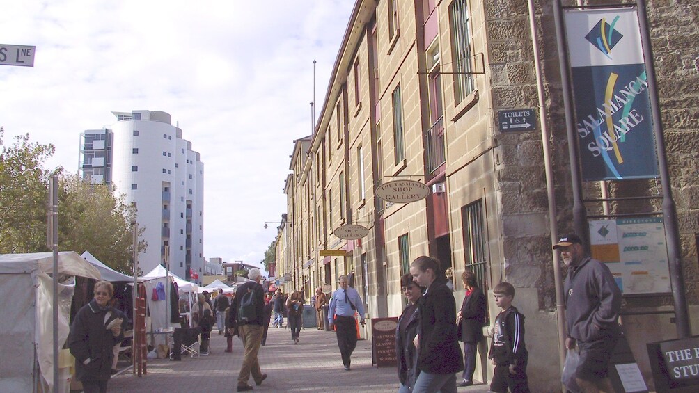 Georgian-style town of Richmond in Australia