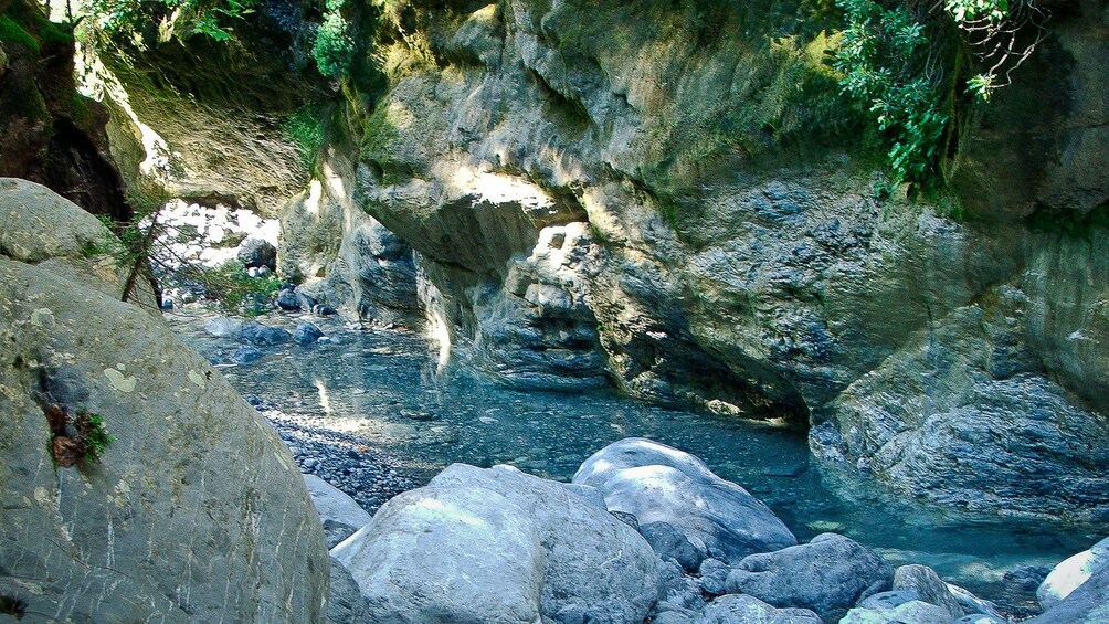 Creek running down Samariá Gorge