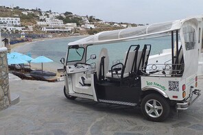 e-TUK Mykonos Seaside & Local Brewery Tour