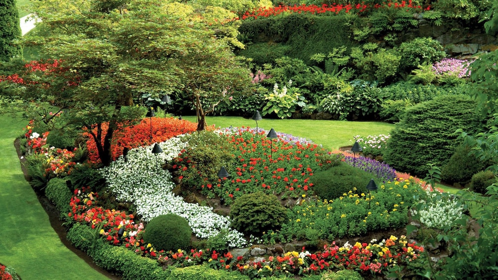 Beautifully manicured garden in Vancouver