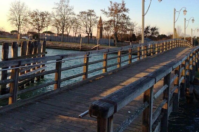 A bridge in Burano