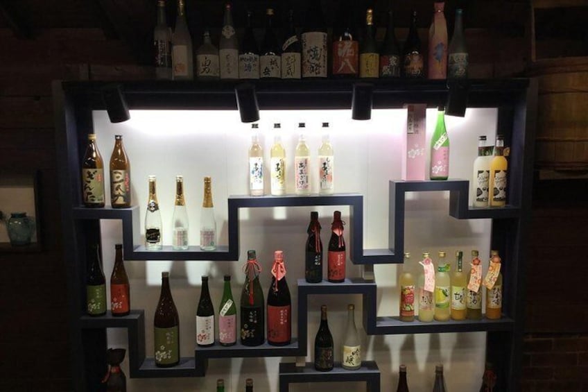 Sake Tasting is one of the options on all our tours.
